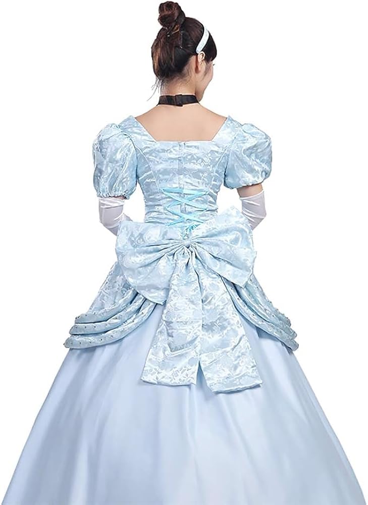 新品未使用✧︎ シンデレラ 舞踏会 ブルー ドレス Amazon | [Alinlofse] 高級ドレス 演奏会コンサートドレス 音楽